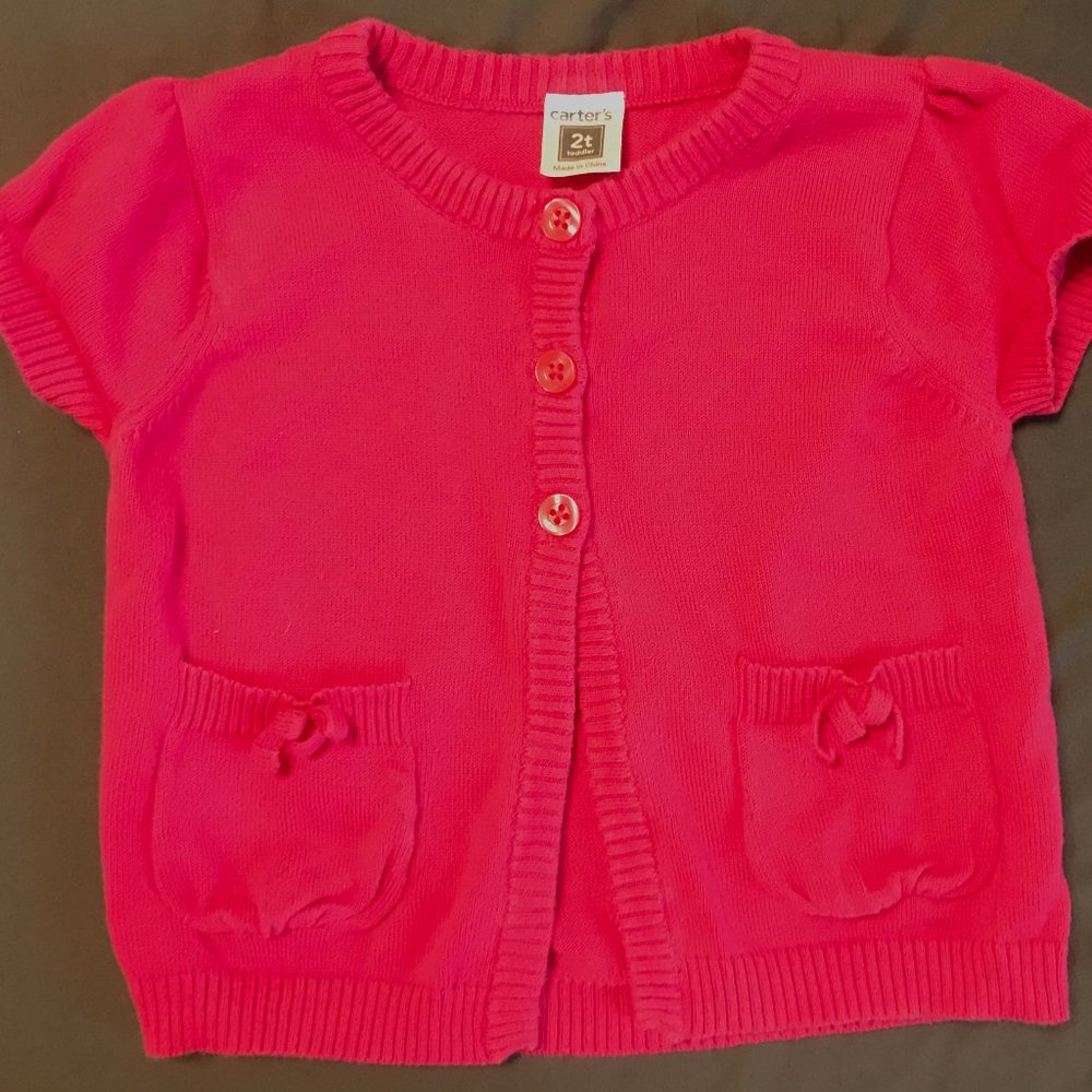 Pink toddler 2T sweater